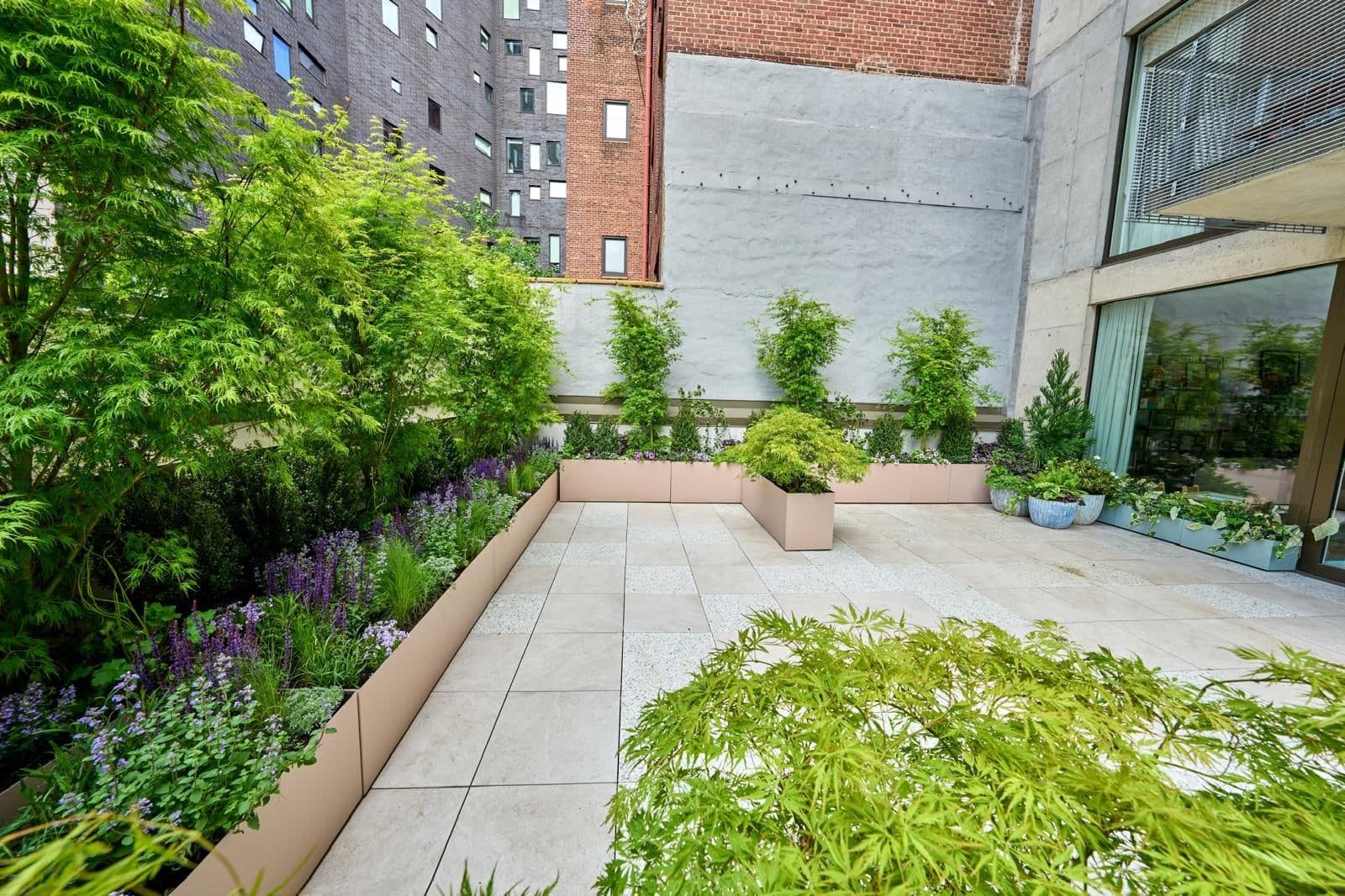 Porcelain and Terrazzo pavers installation in New York
