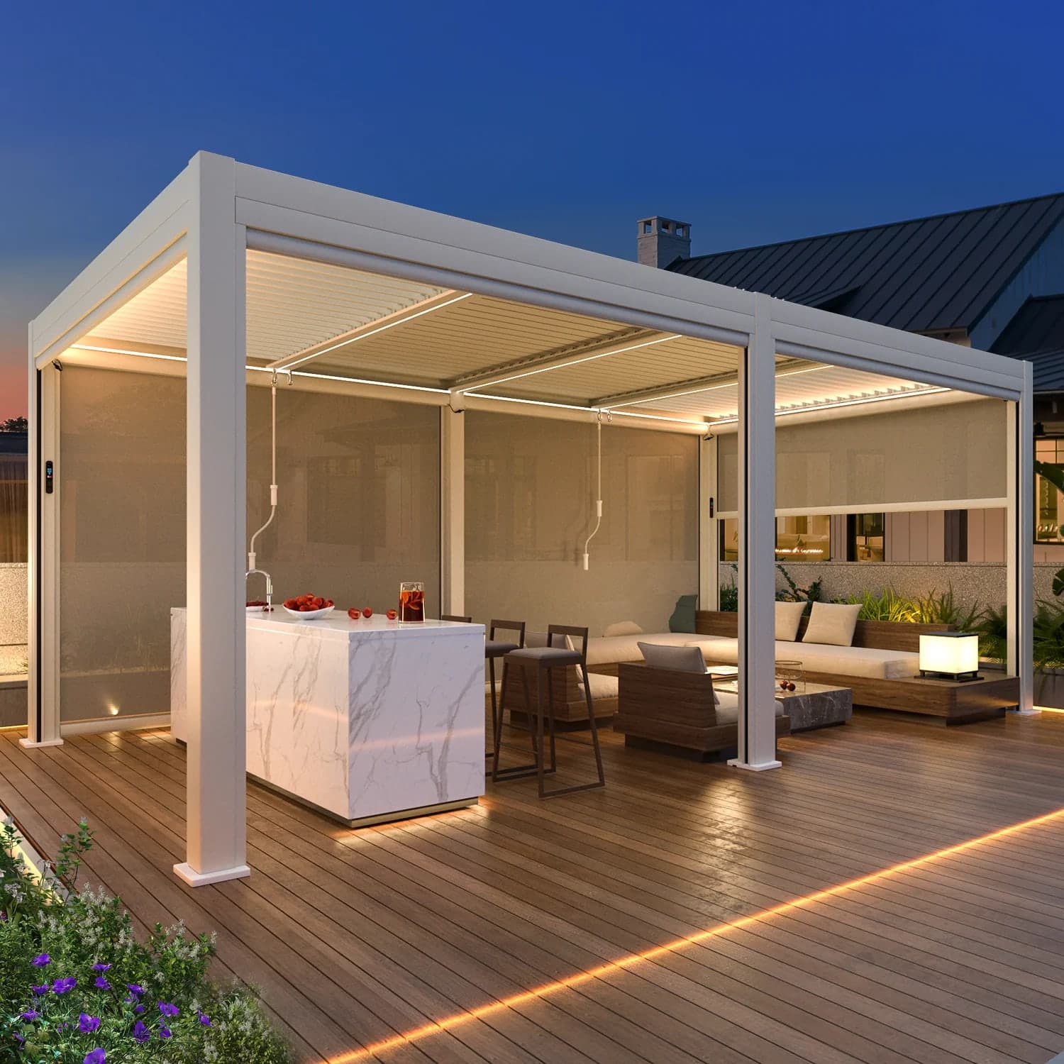 Pergola Outdoor Kitchen